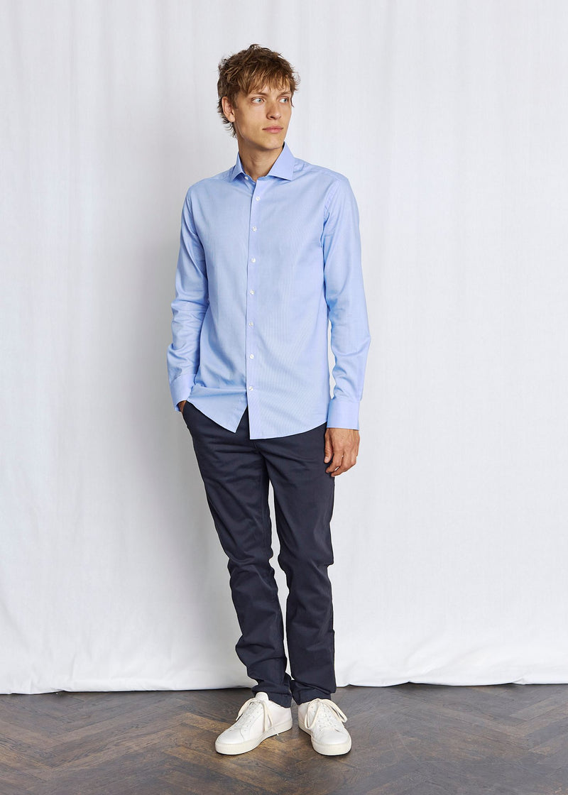 BS Freddie Modern Fit Shirt - Light Blue