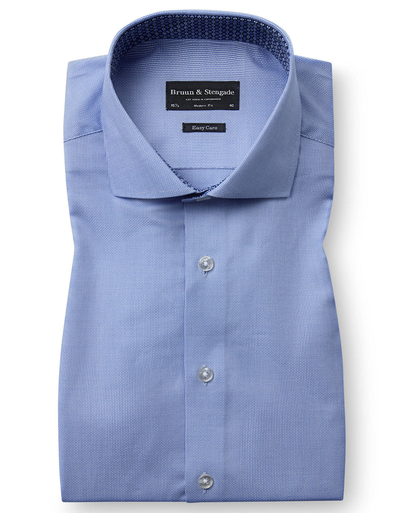 BS Freddie Modern Fit Shirt - Light Blue