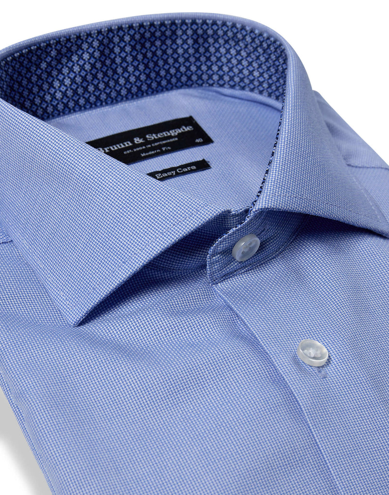 BS Freddie Modern Fit Shirt - Light Blue