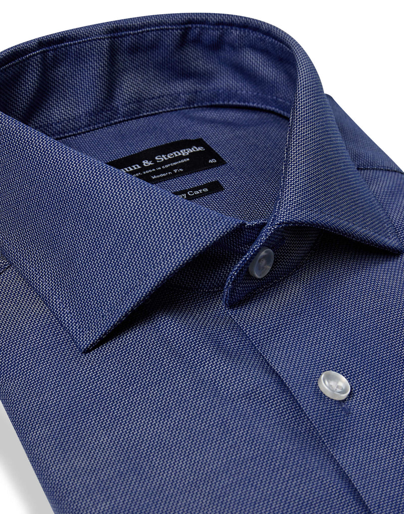 BS Adolis Modern Fit Shirt - Blue