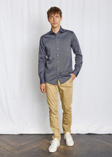 BS Sonny Modern Fit Shirt - Navy