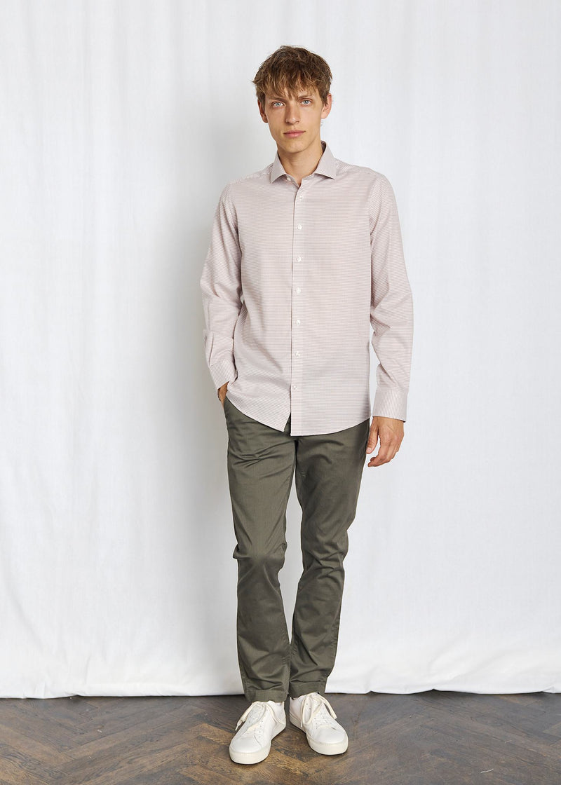 BS Bryce Modern Fit Shirt - Sand