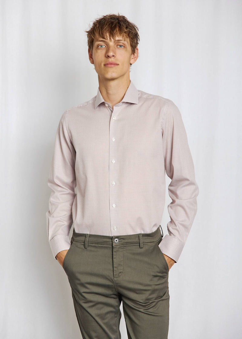 BS Bryce Modern Fit Shirt - Sand