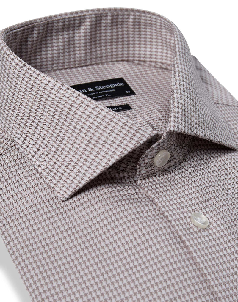 BS Bryce Modern Fit Shirt - Sand