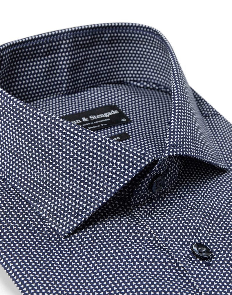BS Gunnar Modern Fit Shirt - Navy