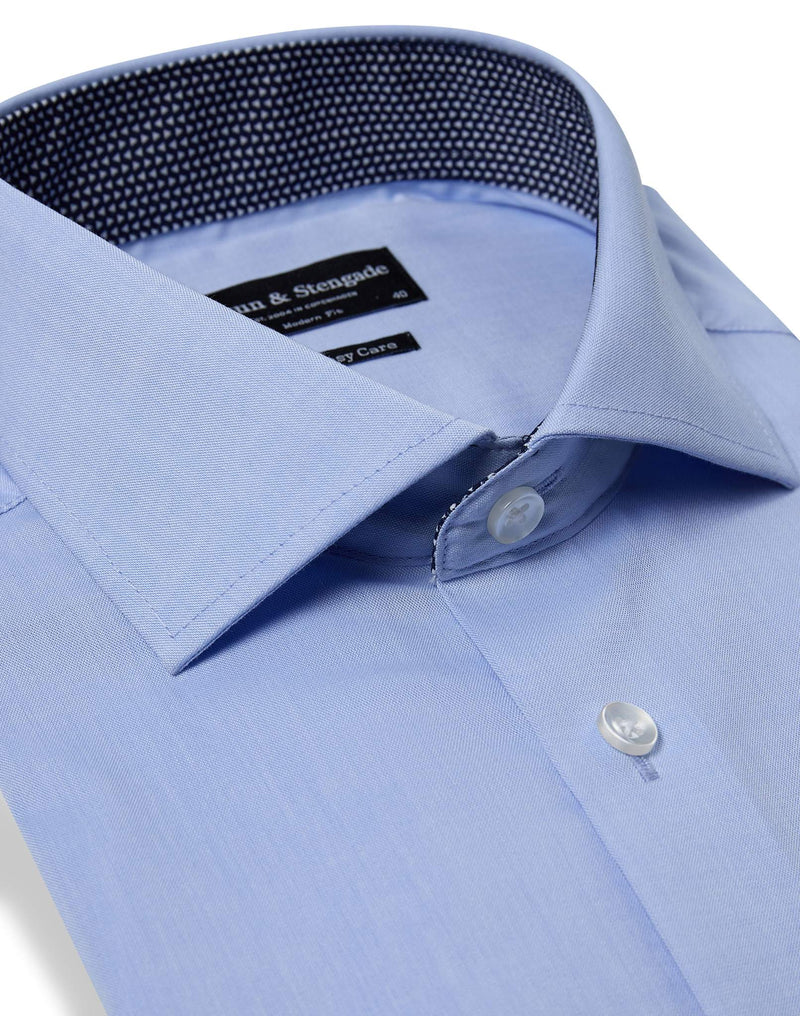 BS Aaron Modern Fit Shirt - Light Blue