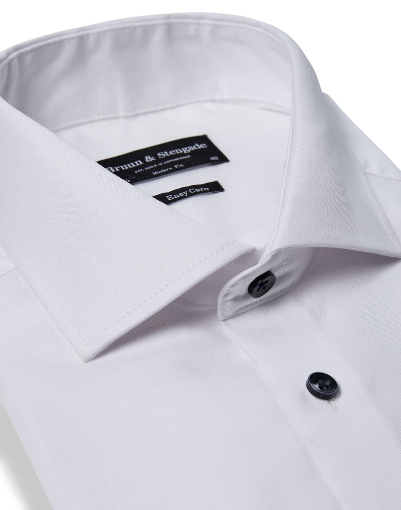 BS Pablo Modern Fit Shirt - White