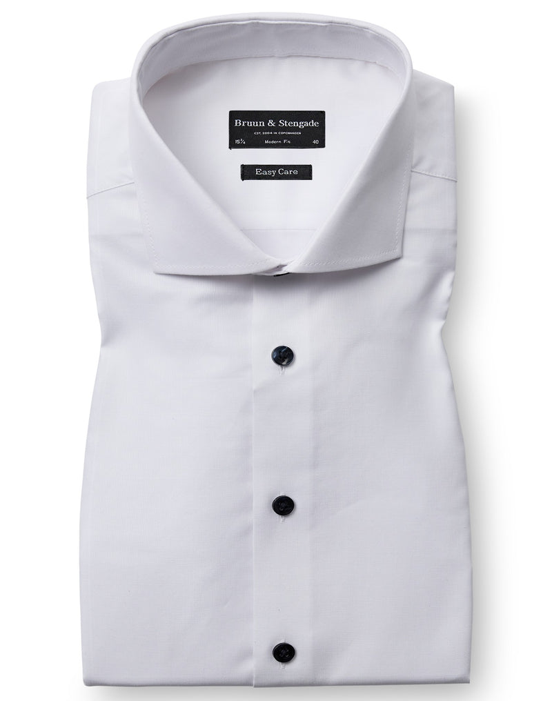 BS Pablo Modern Fit Shirt - White