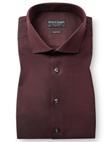 BS Manny Modern Fit Shirt - Burgundy