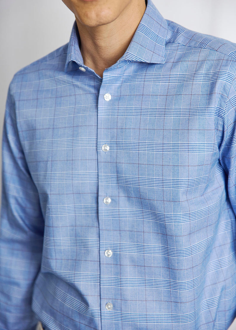 BS Jose Modern Fit Shirt - Blue