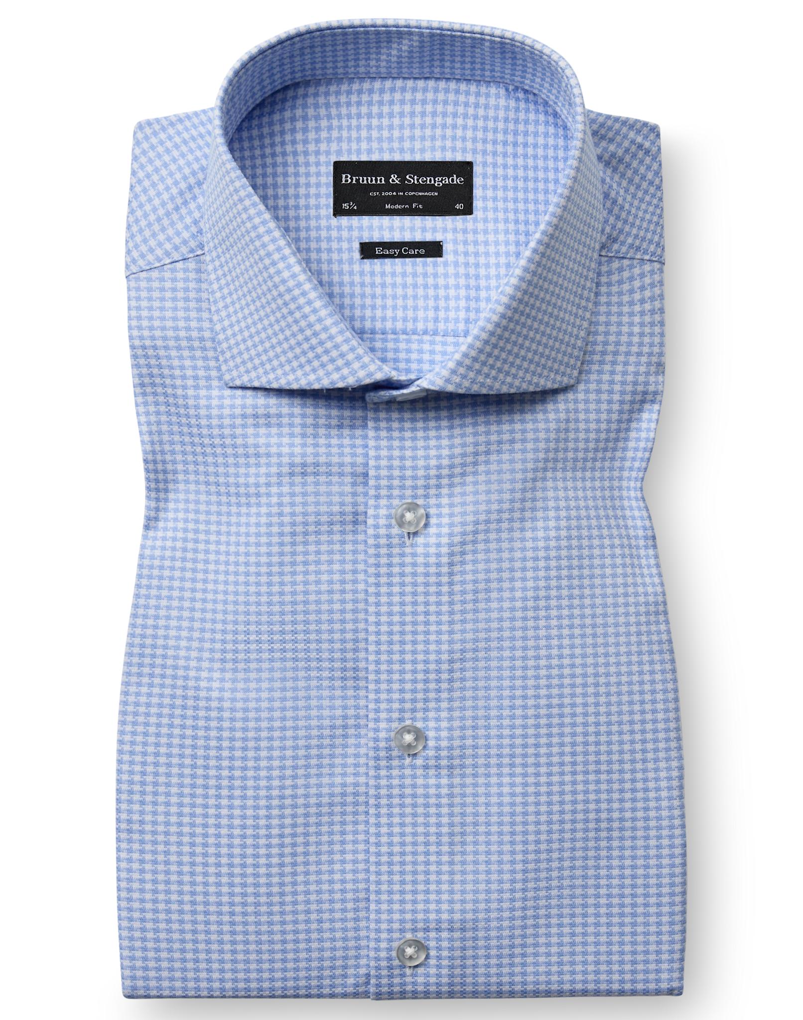 BS Austin Modern Fit Shirt - Light Blue