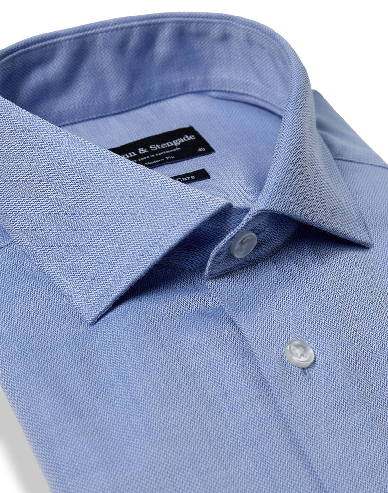 BS Adley Modern Fit Shirt - Blue
