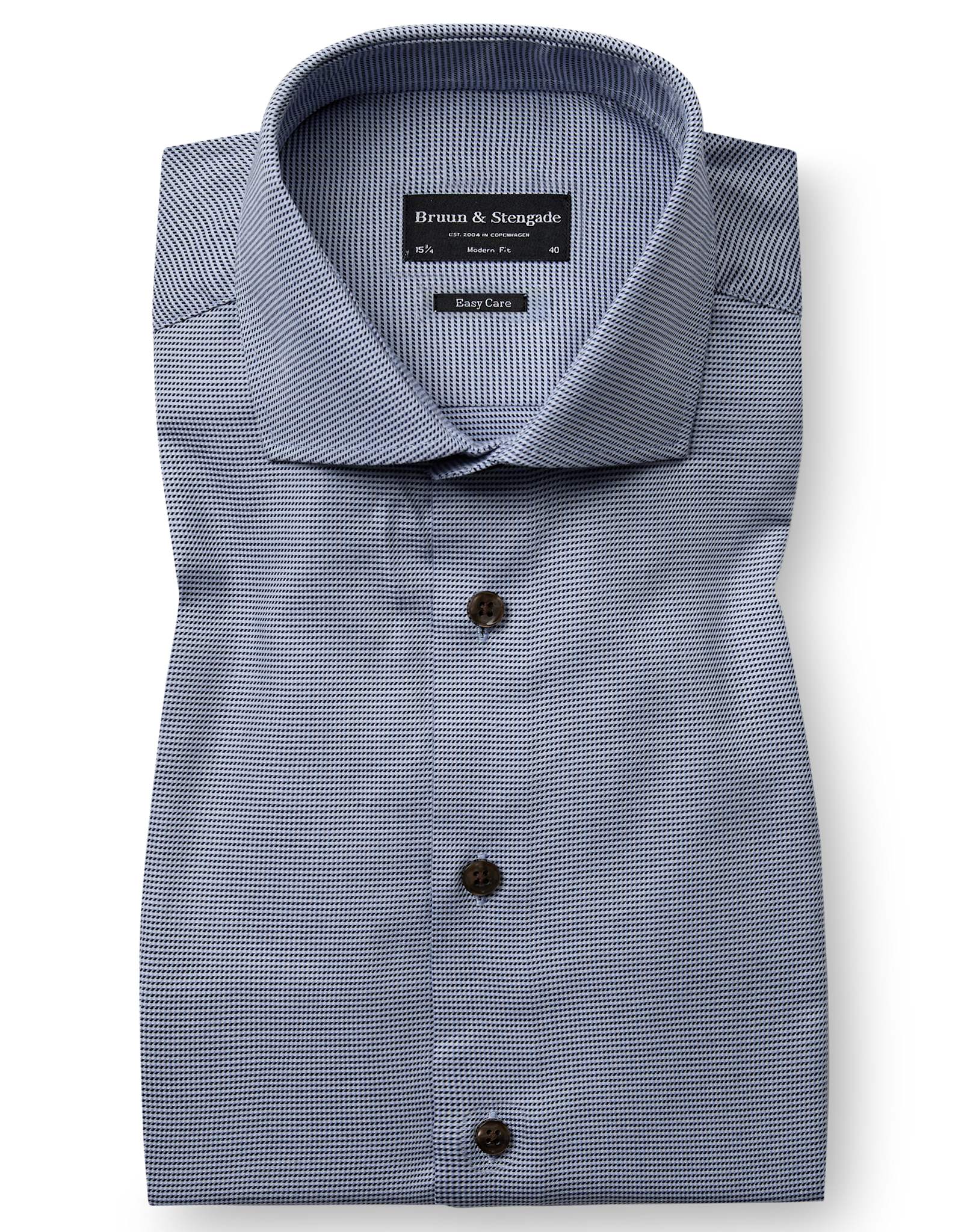 BS Corey Modern Fit Shirt - Dark Blue