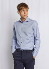 BS Corey Modern Fit Shirt - Dark Blue