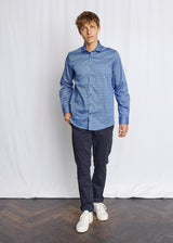 BS Madsen Modern Fit Shirt - Blue