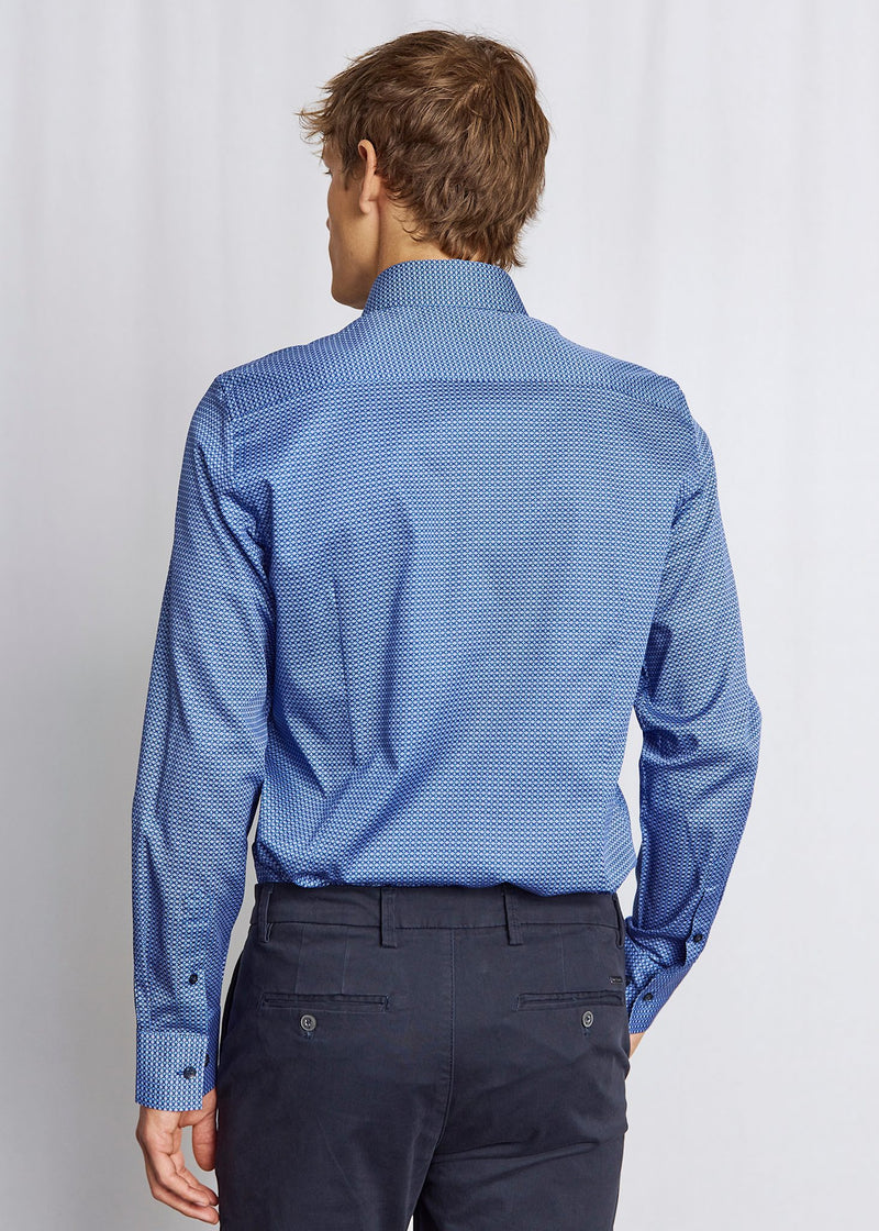 BS Madsen Modern Fit Shirt - Blue