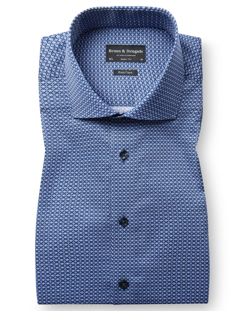 BS Madsen Modern Fit Shirt - Blue