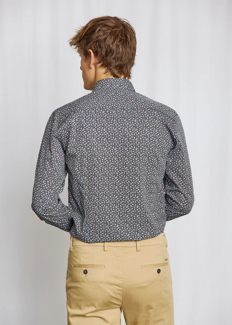 BS Blake Modern Fit Shirt - Black