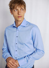 BS Juan Modern Fit Shirt - Blue