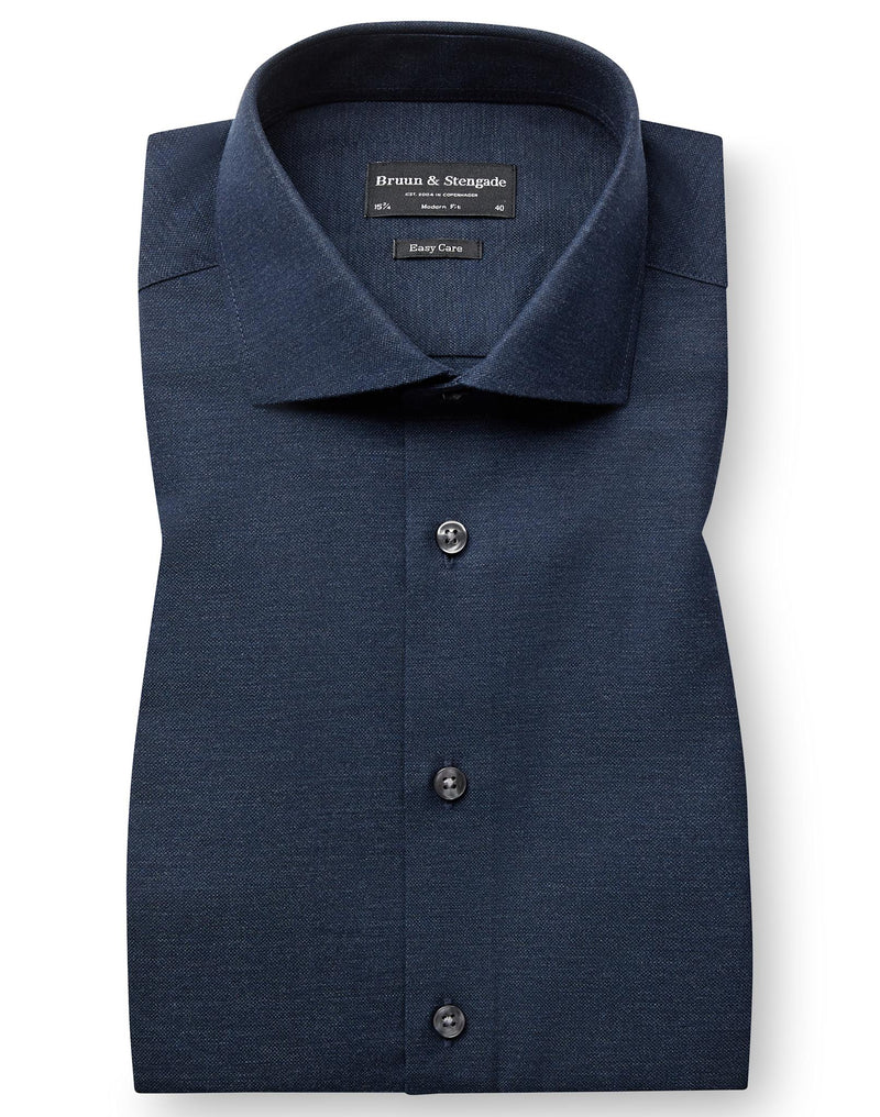 BS Fernando Modern Fit Shirt - Navy