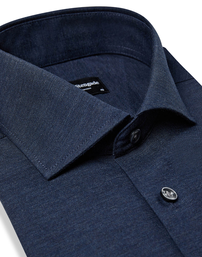 BS Fernando Modern Fit Shirt - Navy