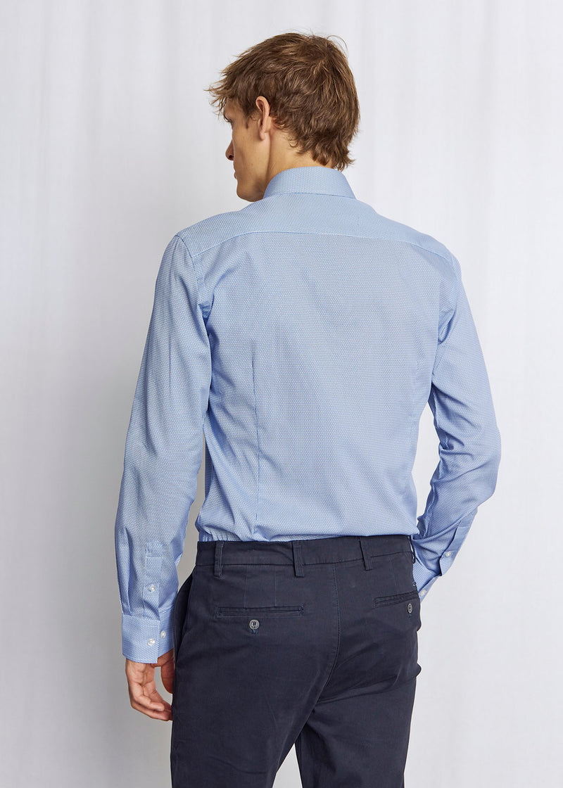 BS Zack Modern Fit Shirt - Blue