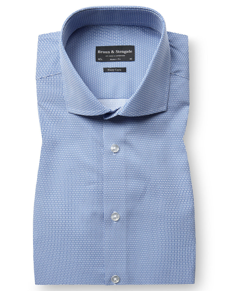 BS Zack Modern Fit Shirt - Blue