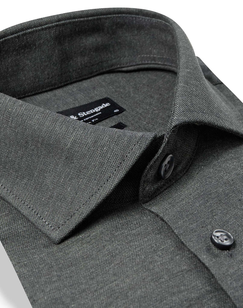 BS Bobby Modern Fit Shirt - Dark Green