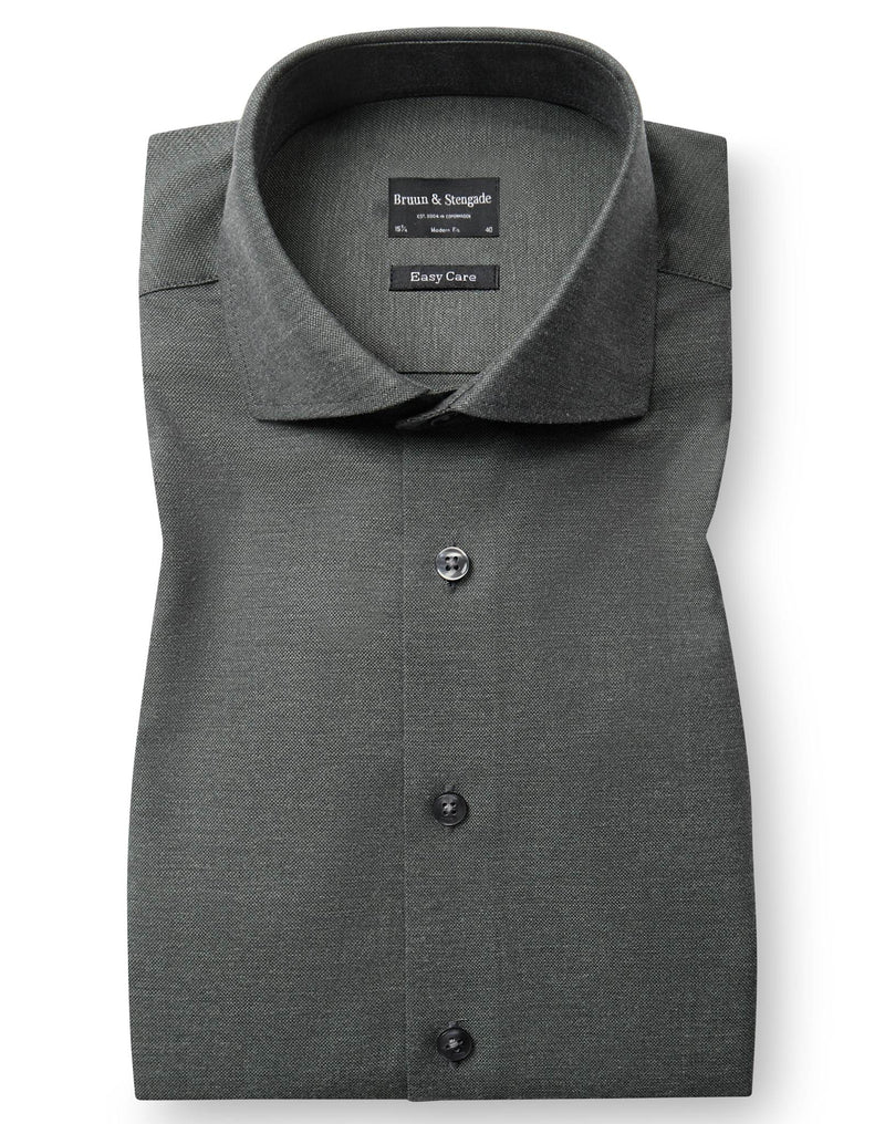 BS Bobby Modern Fit Shirt - Dark Green
