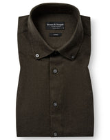 BS Faruk Casual Modern Fit Shirt - Army