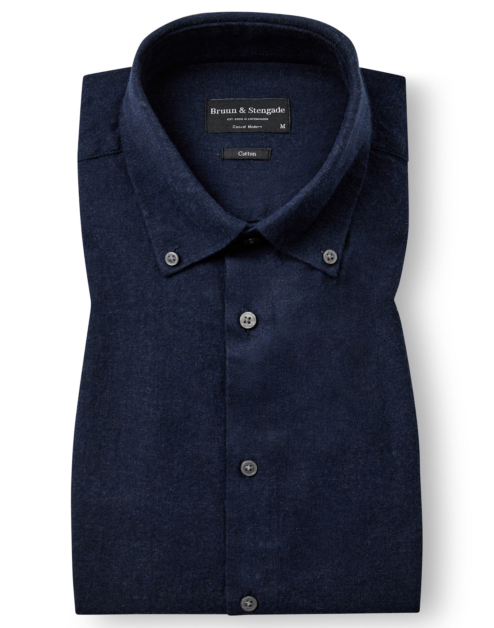 BS Faruk Casual Modern Fit Shirt - Dark Blue