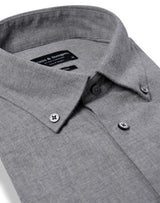 BS Faruk Casual Modern Fit Shirt - Light Grey