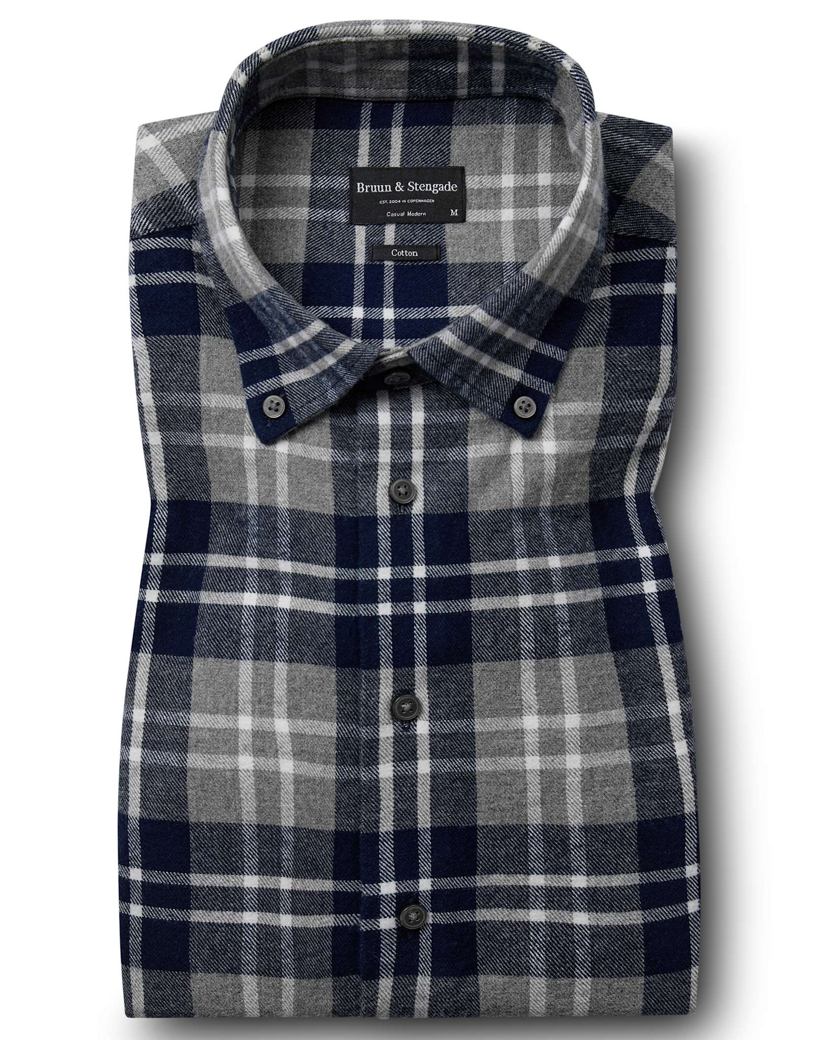 BS Ravi Casual Modern Fit Shirt - Grey