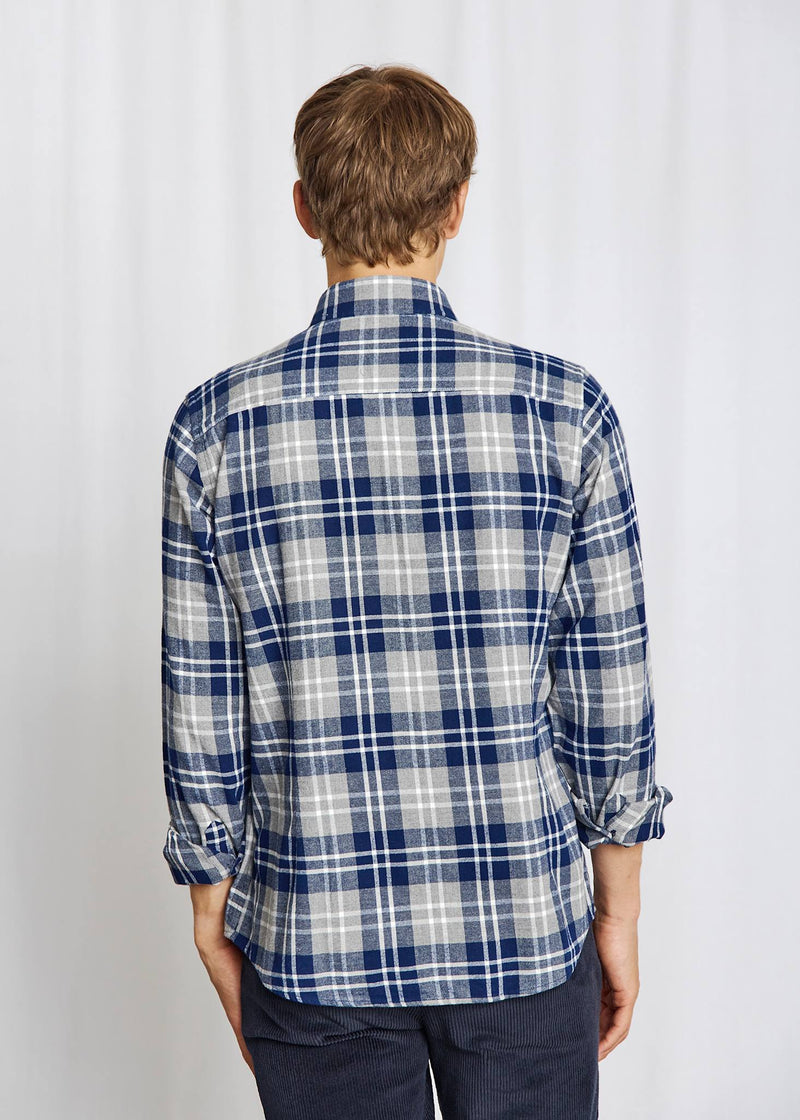 BS Ravi Casual Modern Fit Shirt - Grey