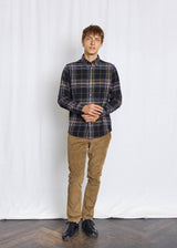 BS Shanin Casual Modern Fit Shirt - Blue