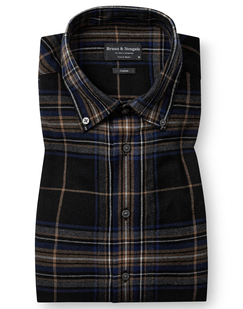 BS Shanin Casual Modern Fit Shirt - Blue