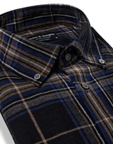 BS Shanin Casual Modern Fit Shirt - Blue