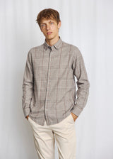 BS Tazul Casual Modern Fit Shirt - Brown
