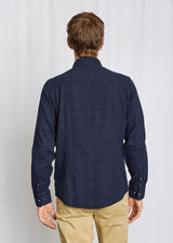 BS Akhlaq Casual Modern Fit Shirt - Thunder