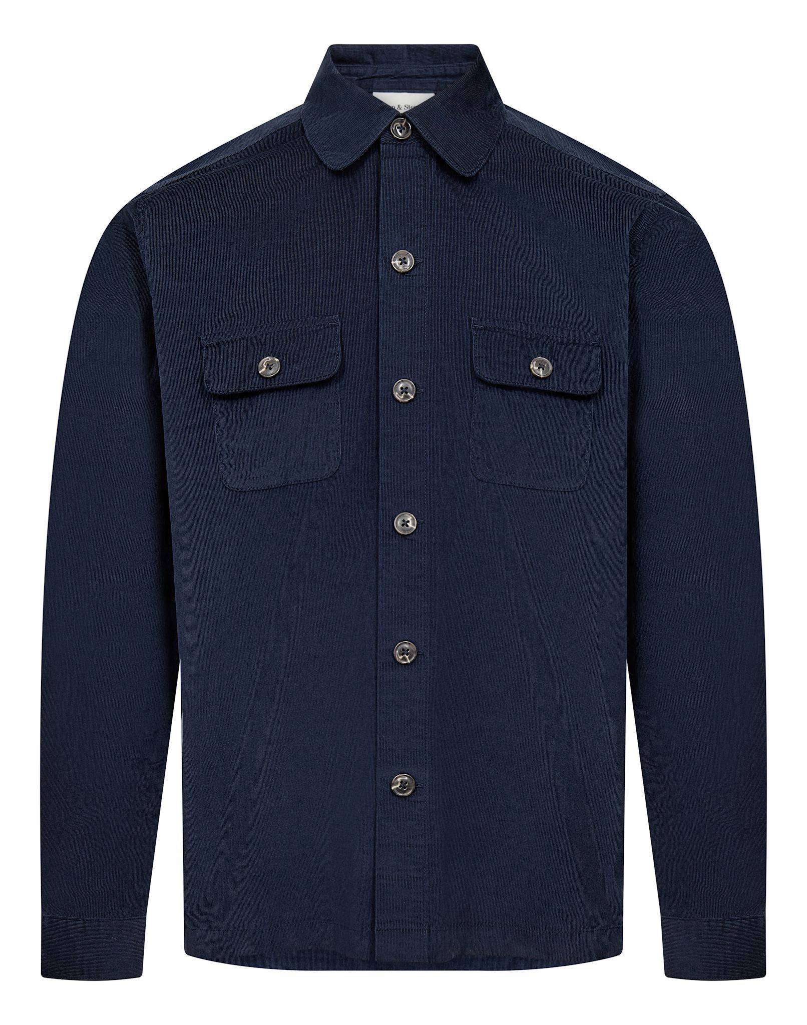 BS Onier Overshirt Shirt - Navy