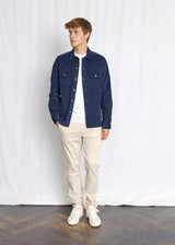 BS Onier Overshirt Shirt - Navy