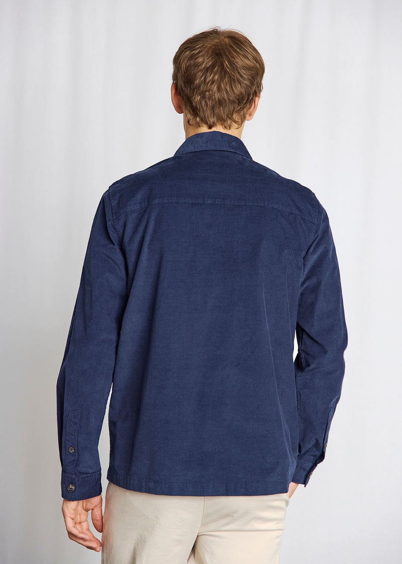 BS Onier Overshirt Shirt - Navy