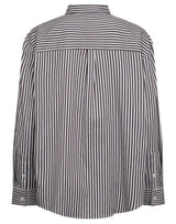 BS Karita Regular Fit Shirt - Bordeaux/White