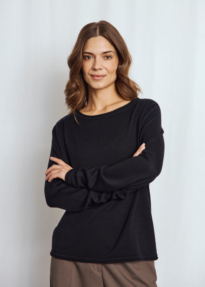 BS Ophelia Regular Fit Knitwear - Black