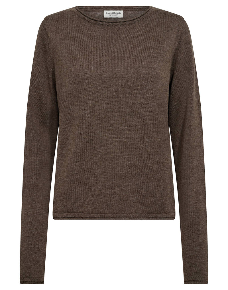 BS Ophelia Regular Fit Knitwear - Dark Brown