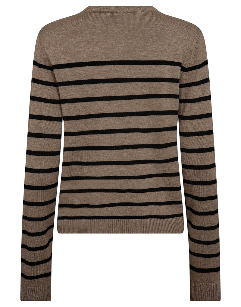 BS Kjersti Regular Fit Knitwear - Brown/Black