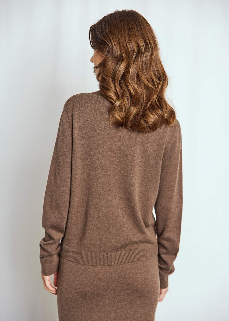 BS Kjersti Regular Fit Knitwear - Dark Brown