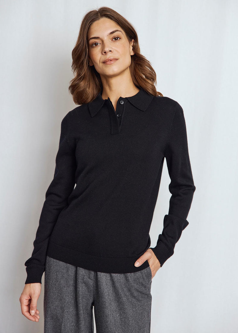 BS Eirin Regular Fit Knitwear - Black