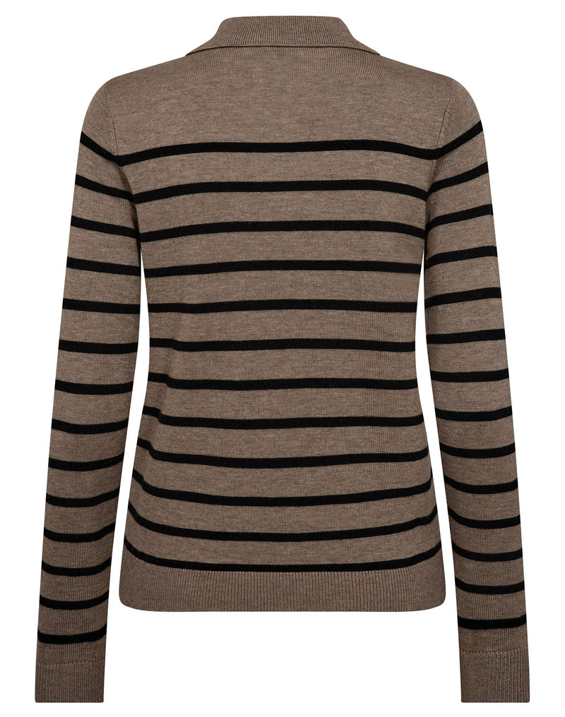BS Eirin Regular Fit Knitwear - Brown/Black