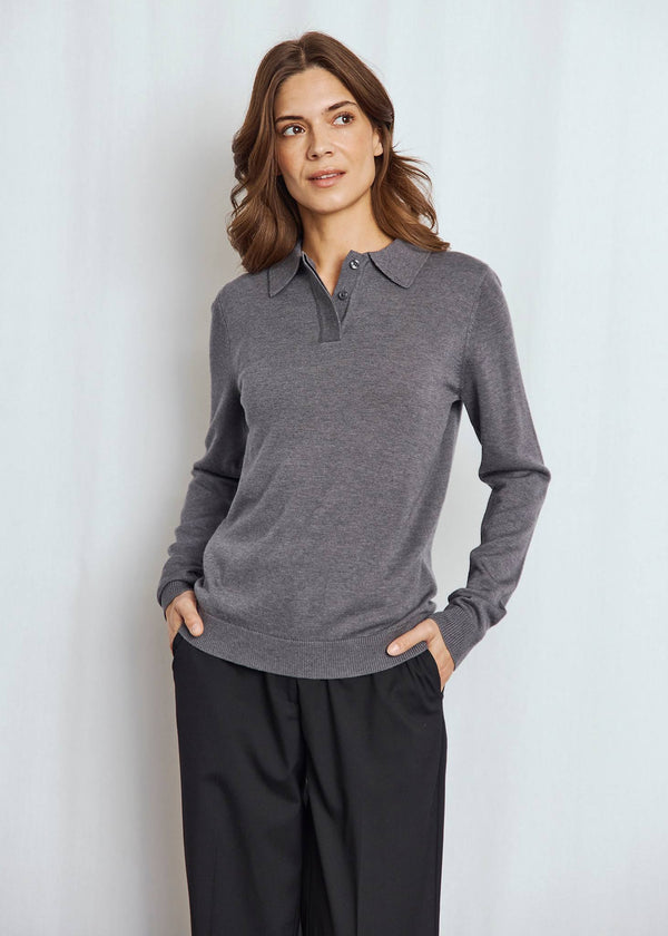 BS Eirin Regular Fit Knitwear - Dark Grey